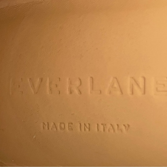 Everlane The Italian Leather Day Glove in Toasted Almond Ballet Flats Size 8 1/2 - Picture 10 of 13